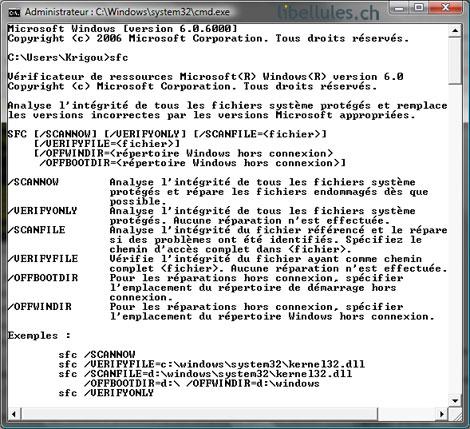 Vista - Réinstaller des fichiers système altérés Vista - Réinstaller des fichiers système altérés