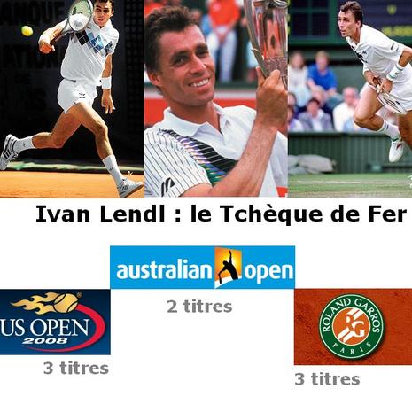 Histoire du Tennis: Ivan Lendl le tchèque de FER