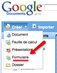 Google-documents-formulaire Google Documents facilite la création de formulaires