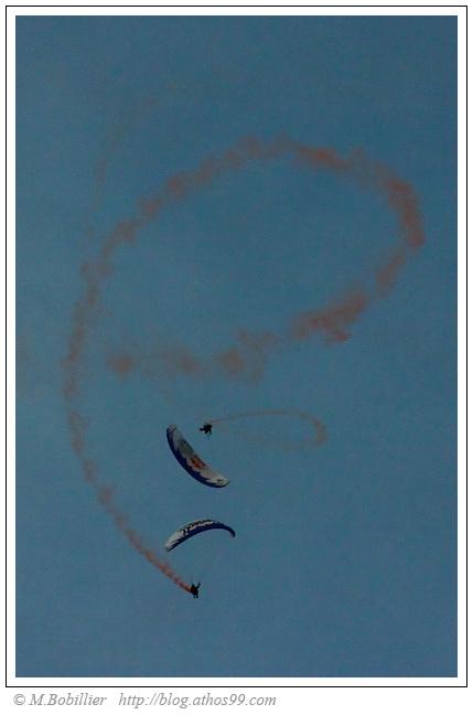acro paragliding, parapente acrobatique, fêtes de Genève