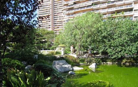 Jardin japonais à Monaco
