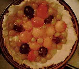 Une tarte aux fruits saison