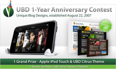 prizes1 Concours pour les 1 an de UBD