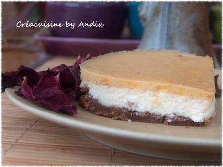 Cheesecake d'Automne à l'abricot