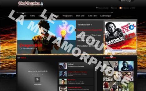 Teasing: Cinecomics.fr v 2.0 le 30 Août Teasing: Cinecomics.fr v 2.0 le 30 Août