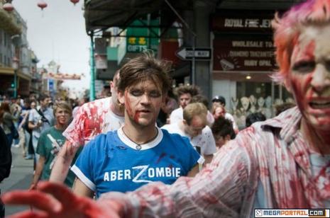 Rassemblement de zombies