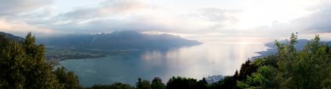 Caux panorama Switzerland Suisse Montreux CH