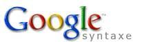 google syntaxe