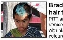 Pitt et Maddox voient la vie en bleu! maddox blue