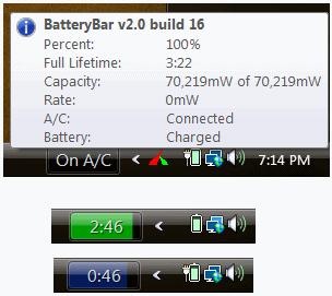 BatteryBar battery bar
