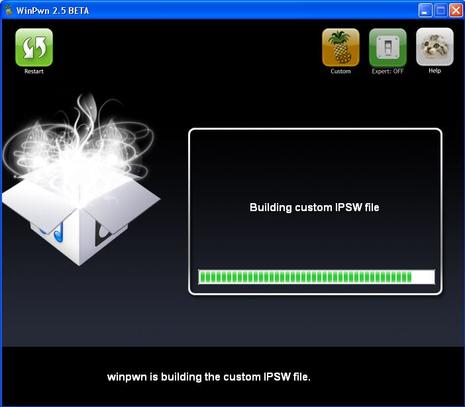 Tuto winpwn jailbreak iphone iPod touch.