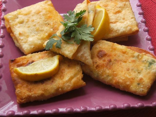 BOUREK au Poulet avec Pâte MAISON