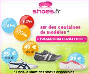 Shoes.fr: toutes les chaussures et jusqu'à 15 euros de réductions
