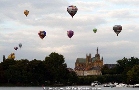 Splendide spectacle des Montgolfières à Metz - Photos du 1er septembre 2008 Splendide spectacle des Montgolfières à Metz - Photos du 1er septembre 2008
