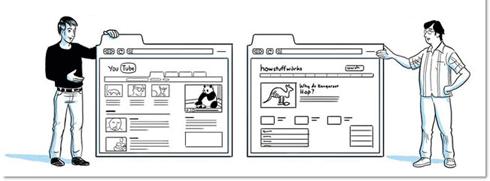 google chrome comic