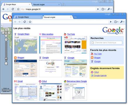 page google chrome