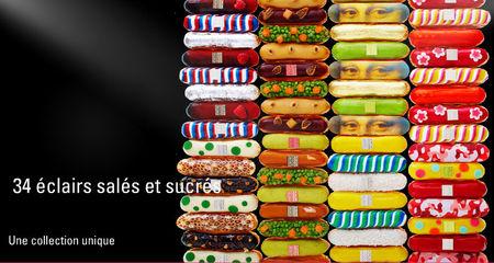 Fauchon, un week end éclair au chocolat-amandes eclairs