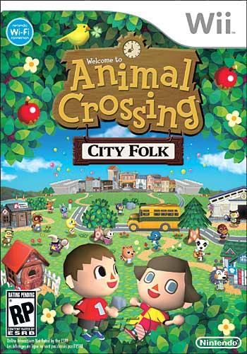 [Brève] La pochette d'Animal Crossing City Folk