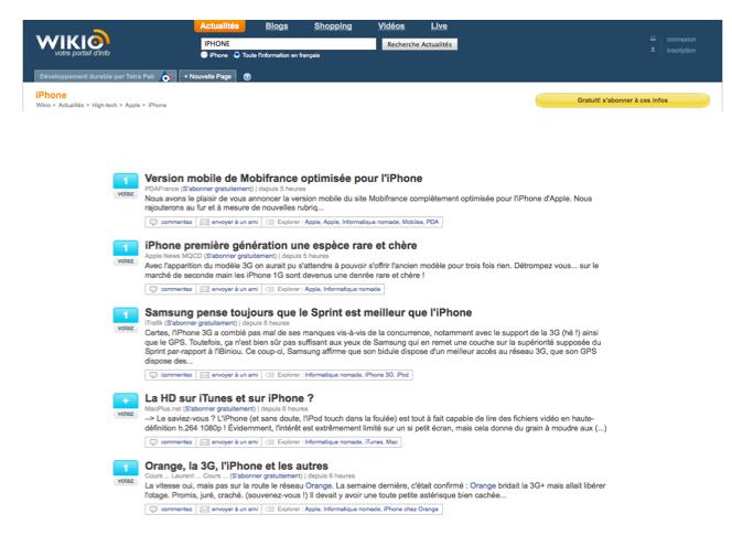 Conférence débat sur les usages du Web 2.0 dans les entreprises wikio