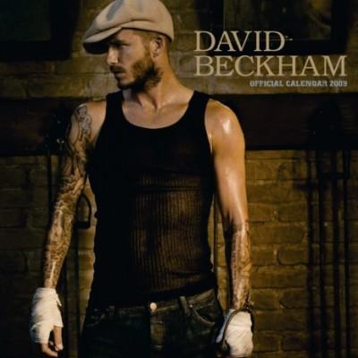 Calendrier 2009 : David Beckham se la joue Fight Club