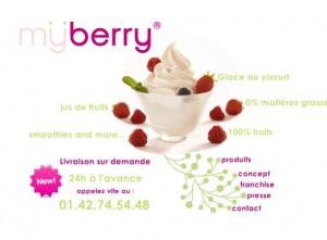 MyBerry livre chez vous. MyBerry livre chez vous.