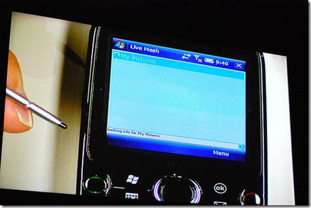 un Client Live Mesh pour Windows Mobile image