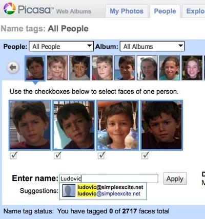 reconnaissance-faciale-picasa Picasa Web introduit la notion de reconnaissance faciale