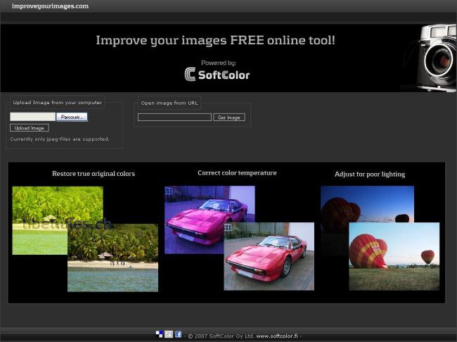 Editeurs d'image en ligne éditeur image en ligne web