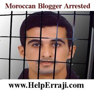 Le bloggeur Mohamed Erraji condamné à 2 ans de prison ferme