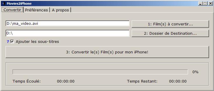 Regarder séries iPod/iPhone Windows)