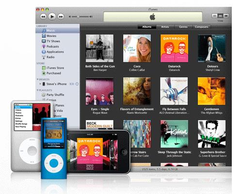 Apple iTunes firmware et…nouveaux iPods