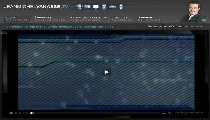 Nouvelle émission High-Tech : JeanMichelVanasse.tv Vannase TV podcast vidéo high tech