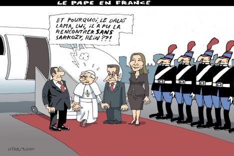 Visite du Pape en France 0913pape1