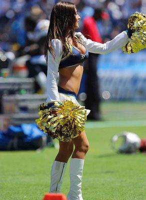 Les cheerleaders des Chargers de San Diego