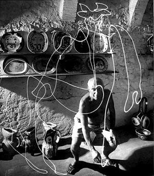 Picasso et Centaure lumineux