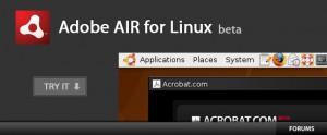 Adobe pour Linux version beta
