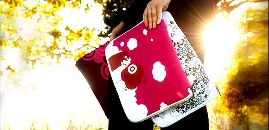 Enfin une jolie housse pour netbook! ;)