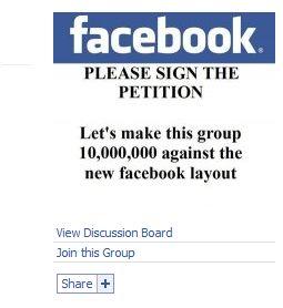 Le nouveau Facebook : les membres se plaignent