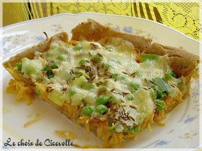 Tarte aux légumes et mozzarella Tarte aux légumes et mozzarella
