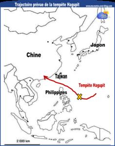 La tempête tropicale Hagupit menace les Philippines et la Chine