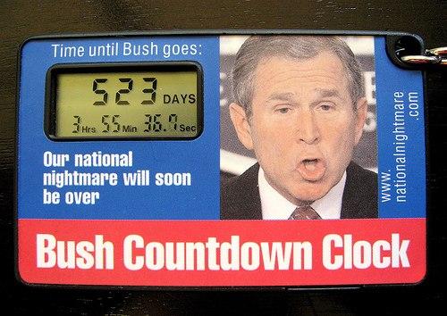 Compte à rebours de George Bush