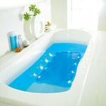Les salles de bains du futur bleu