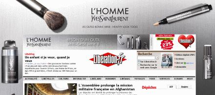 Libération sous la pub