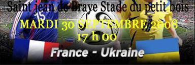 Football : France-Ukraine des - de 18 ans à Saint-Jean de Braye