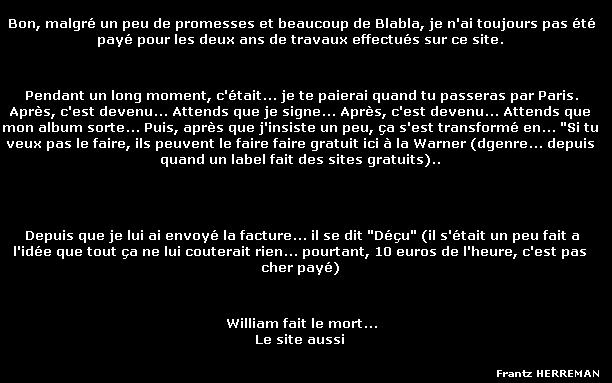 Fallait payer la facture William Baldé