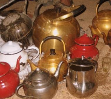 La théière chez les touaregs La théière chez les touaregs