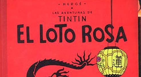 Tintin et le lotus rose