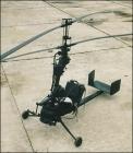 hélicoptère déplié