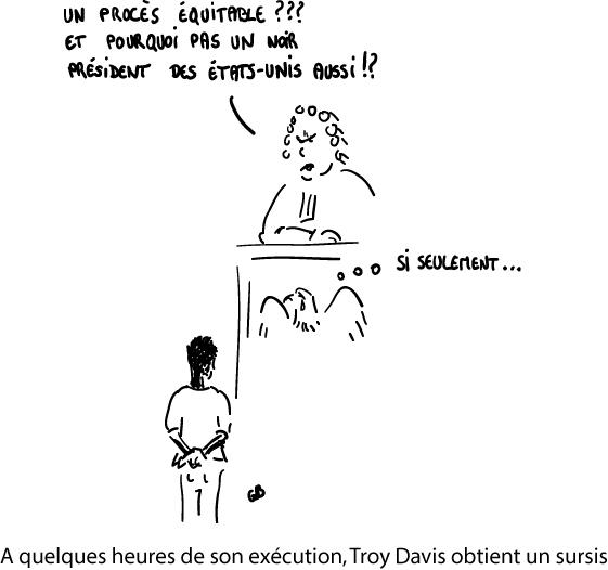 A quelques heures de son exécution, Troy Davis obtient un sursis