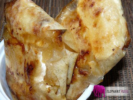 Bricks Pommes/Chèvre detail